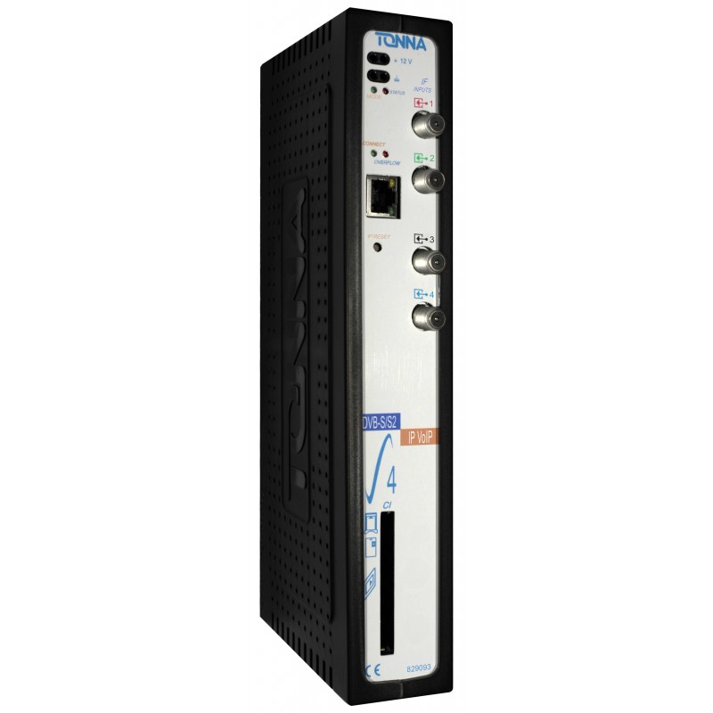 829152 • Streamer 2 x DVB-S/S2/IP 16 flux CAS