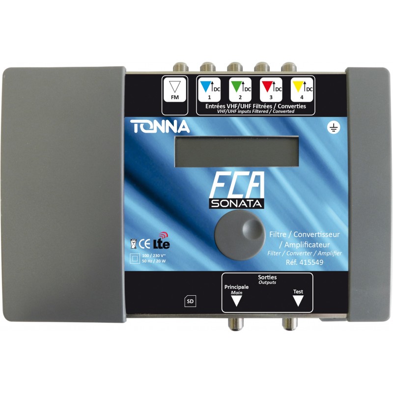 415549 • Centrale Sonata FCA 5 entrées / 1 sortie 50 canaux